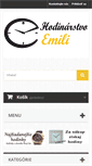 Mobile Screenshot of hodinarstvoemili.sk